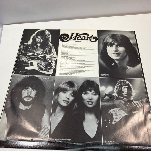 SEE VIDEO - Heart ‎– Magazine Vinyl MRS-5008 Rock Mushroom Records - Picture 9 of 12